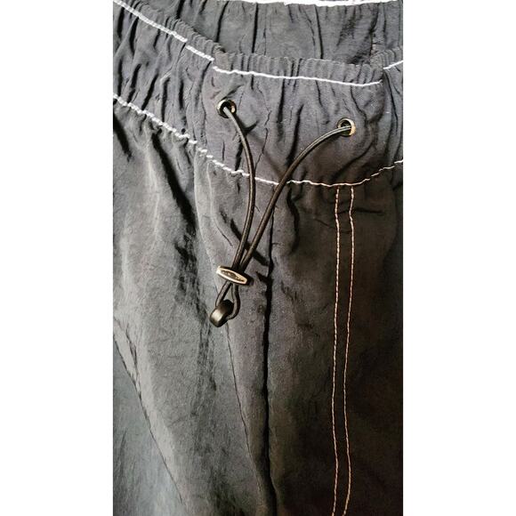 Nike Swoosh High Waisted Rise Nylon Pant Womens Size XL - Picture 6 of 11